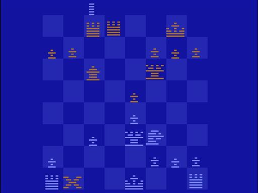 Screenshot of Video Chess for Atari 2600